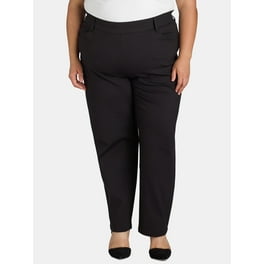 Terra Sky Women s Plus Size Straight Leg Dress Pants Walmart