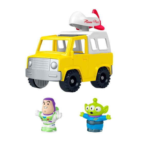 Fisher-Price Little People Disney & Pixar Toy Story Pizza Planet Truck & Buzz Lightyear Toy