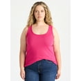 thumbnail image 1 of Terra & Sky Women’s Plus Ribbed Tank Top, Sizes 0X-5X, 1 of 5