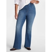 Terra & Sky Womens Plus Signature High Rise Bootcut Jeggings, Sizes 0X-5X