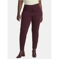 thumbnail image 1 of Terra & Sky Women's Plus High Rise Skinny Jeans, Sizes 16W-26W, 1 of 5