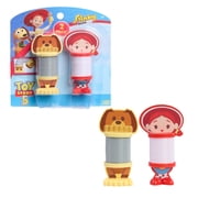 Disney and Pixar Toy Story 5 Slinky  Micro Flips Jessie and Slinky Dog 2 Pack, 3.5-inches, For Ages 3+