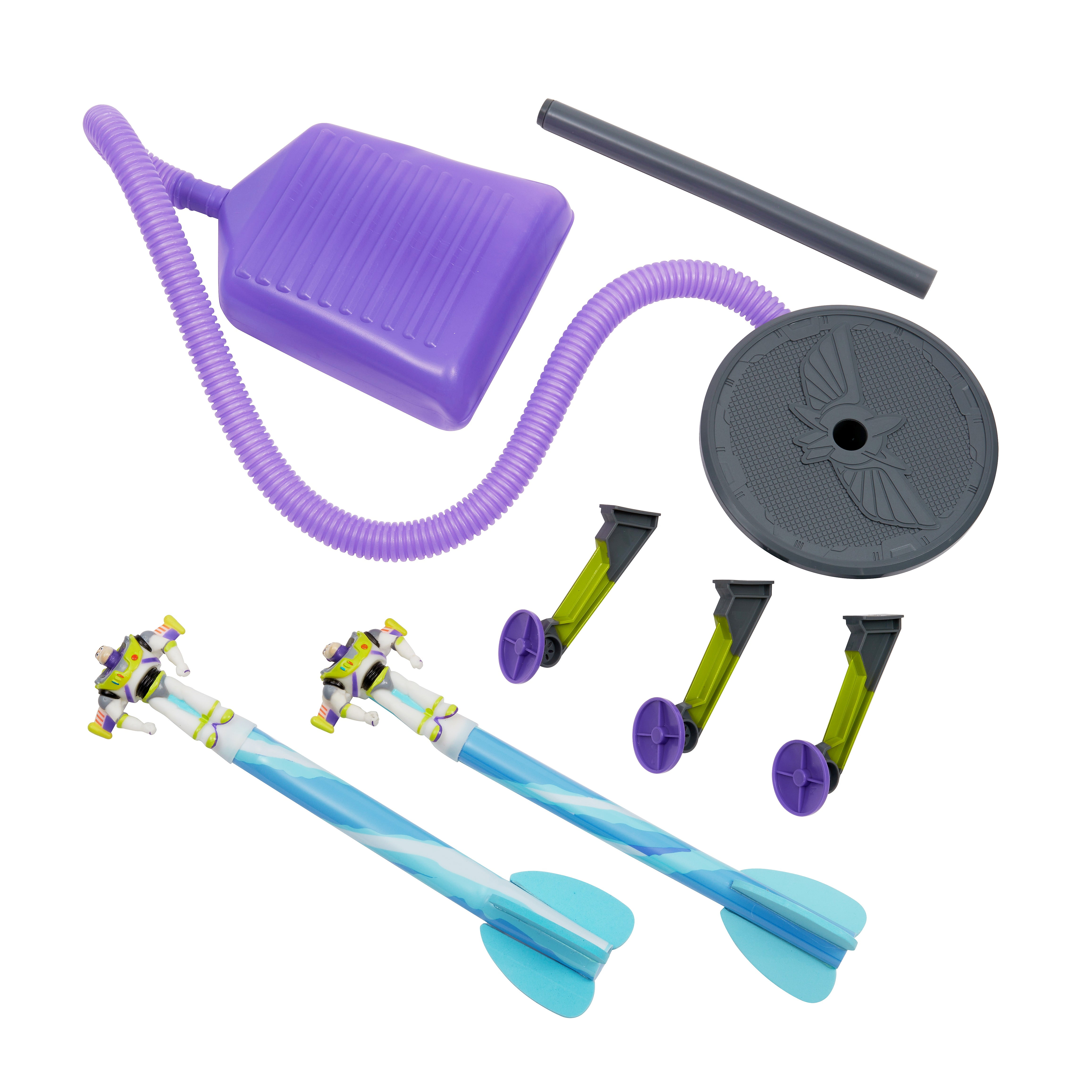 Little Kids Toy Story Buzz Lightyear Step Rocket for Outdoor Play