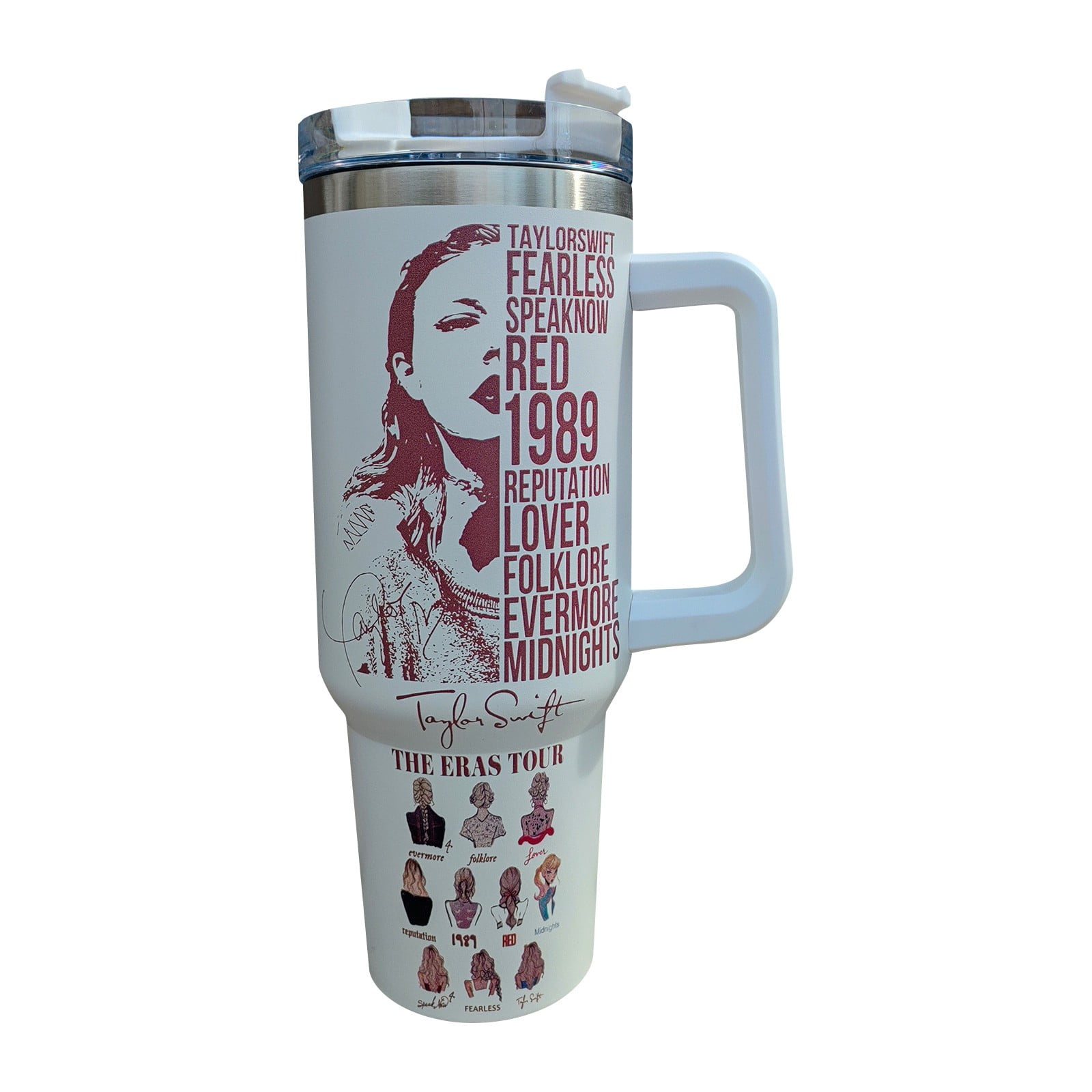 Taylor Swift Tumbler Cup With Straw Taylor Swift Albums Cup 