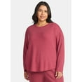 thumbnail image 1 of Terra & Sky Women’s Plus Waffle Knit Tunic Top, Sizes 0X-4X, 1 of 5