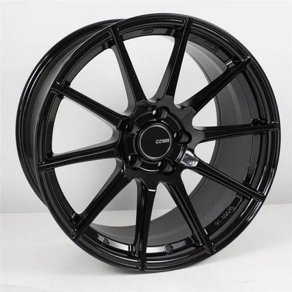 TS10 18 x 8.5 in. 5 x 114.3 Bolt Pattern 35 mm Offset 72.6 mm Bore Black Wheel