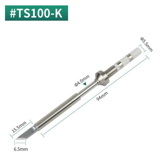 TS100 Soldering Iron Tips Replacement Accessories Electric Solding PCB TS-I K