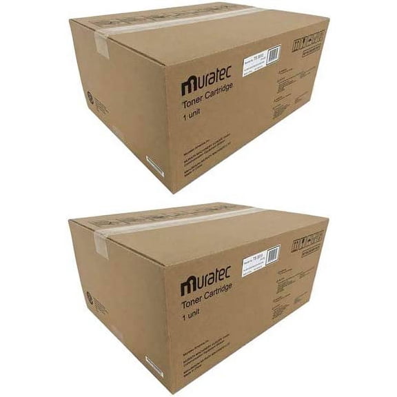 TS3510 OEM Muratec Toner Cartridge 2 Pack, 24000 Page-Yield, Black