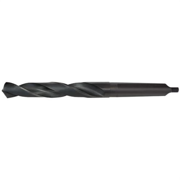 TS49994 17/64" Morse Taper 1 Taper Shank Drill with Black Oxide Finish