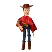 Disney and Pixar Toy Story 5 Poncho Woody Ragdoll 12-inch Figure, Most-Loved Edition