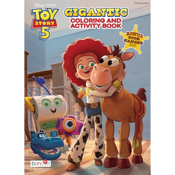 Disney Pixar Toy Story 5 192-Page Gigantic Coloring & Activity Book for Kids