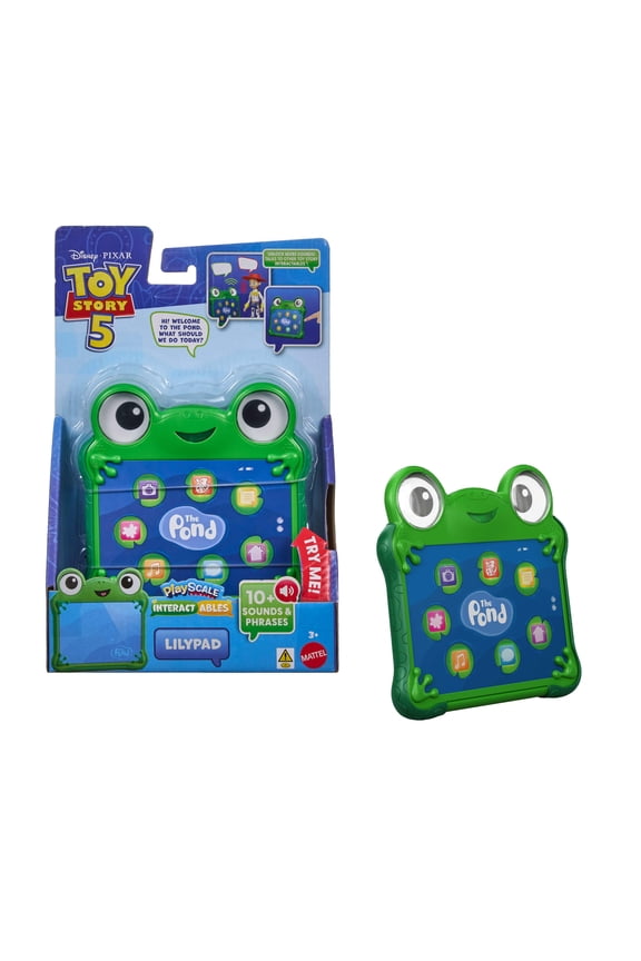 Disney and Pixar Toy Story 5 Interactables Lilypad, 6 Inch Figure, Movie Phrases & Cross Talk