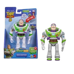 Disney and Pixar Toy Story 5 Interactables Buzz LIghtyear 7 Inch Movie Phrases & Cross Talk