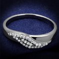thumbnail image 1 of TS524 - Ruthenium 925 Sterling Silver Ring with AAA Grade CZ in Clear, 1 of 5