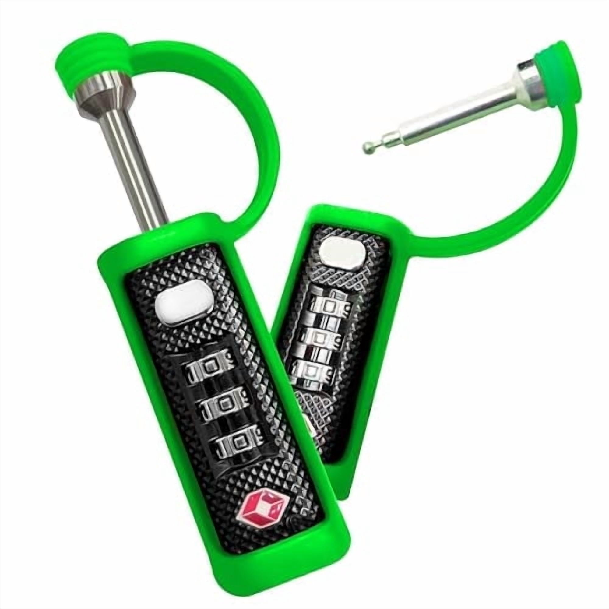 TSA Approved Gun Case Locks (2-Pack) - MonoShaft Cut-Resistant