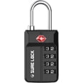 thumbnail image 1 of TSA Approved Travel Luggage Locks, Open Alert Combination Lock for School Office & Gym Locker, Toolbox, Pelican Case, Easy Read Dials, 1 of 6