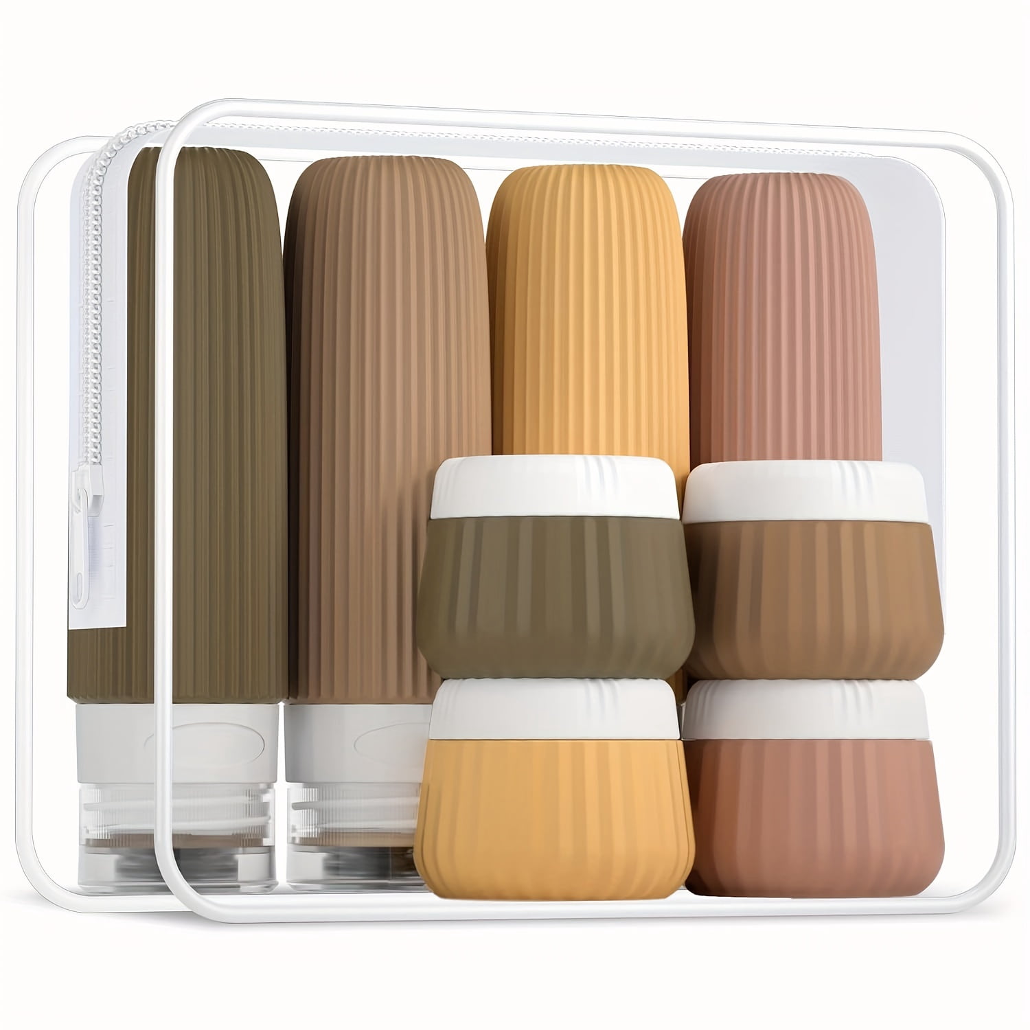 [TSA Approved Travel Set] 8pcs Travel Wash And Shower Set | TSA ...