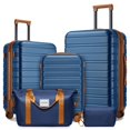 thumbnail image 1 of TSA Lock 5 Piece Luggage Set, Impact-Resistant Hardshell Suitcases with Spinner Wheels, Expandable Design for Long-Lasting Use, 1 of 6