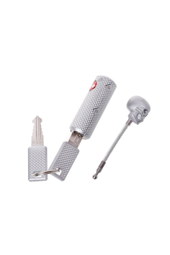 TSA Safe Travel Baggage Luggage Suitcase Lock Padlock With for Key Travel 2 Colo