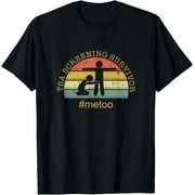 TSA Screening Survivor #metoo Funny Adult Humor Gag Gift T-Shirt
