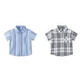 thumbnail image 1 of TSADFHJI 2 Pack 4T Boys Shirts Pack Summer Toddler Boys Girls Short Sleeve Prints T Shirt Top 90, 1 of 6