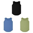 thumbnail image 1 of TSADFHJI 3 Pack Girl Shirts Size 7-8 Fallgirls Tank Tops Kids Summer Crewneck Sleeveless Shirts Dancewear 3 To14 Years, 1 of 4