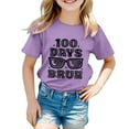 thumbnail image 1 of TSADFHJI Girls Shirts Size 14 16 Cute Fall Girls Shirts Size 6 Red Winter Shirts for Teen Kids Girls Child Short Sleeve Prints T Shirt Trendy Girls Fans Tops 150, 1 of 4
