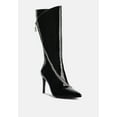 thumbnail image 1 of TSAROH Zip Around Calf Boot In Black, 1 of 6