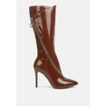 thumbnail image 1 of TSAROH Zip Around Calf Boot In Tan, 1 of 5