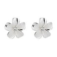 TSApan Clearance Sterling Silver Gardenia Earrings for Women Flower