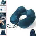 TSApan Pillow Case Inflatable Travel Neck Pillow For Airplane Sleeping