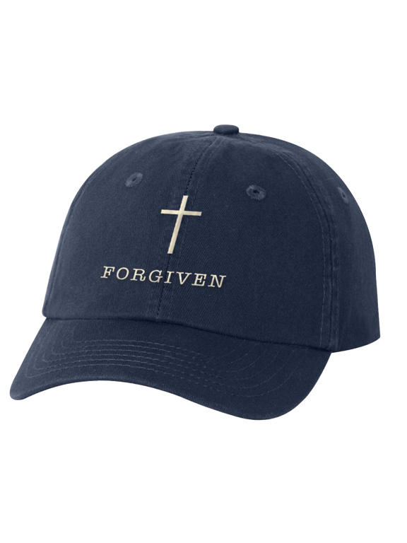 TSC Forgiven Women's Small Fit Bio-Washed Dad's Cap-Navy