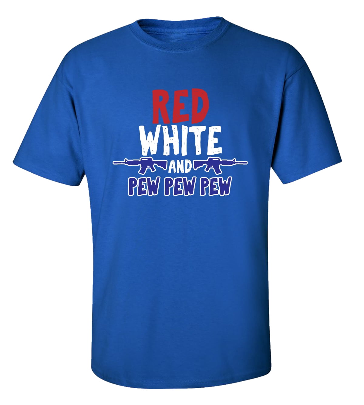 Red white and pew pew 2025 pew shirt