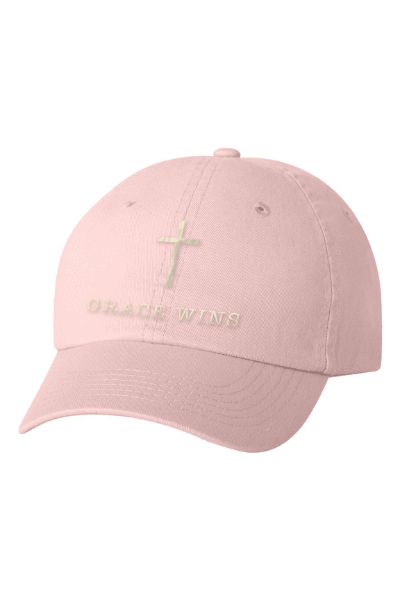 TSC Grace Wins Women's Small Fit Bio-Washed Dad's Cap-Pink