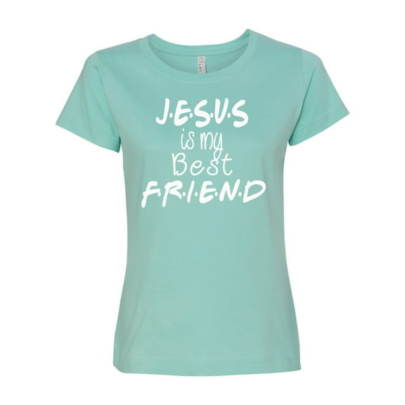 TSC Jesus Is My Best Friend LAT Premium Jersey Short Sleeve T-shirt-Chill-large