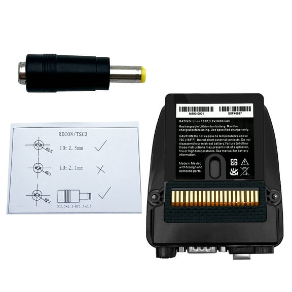 TSC2 Replacement Battery for Trimble TSC2 TDS Ranger 300, 500 Data Collector 6600mAh