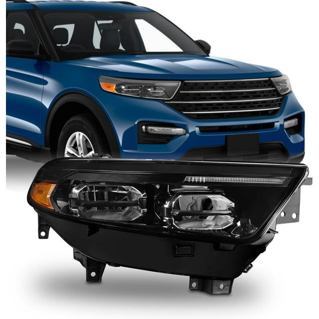 Fit 20202024 Ford Explorer Base Model [Full LED] w/DRL