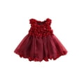 thumbnail image 1 of TSEXIEFOOFU Baby Girls Summer Sleeveless Dress Princess A-line Dress, 1 of 9