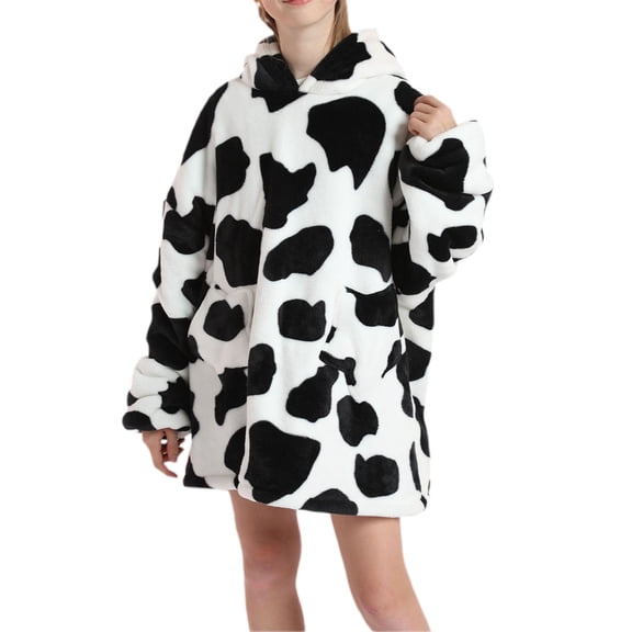 TSEXIEFOOFU Blanket Hoodie, Oversized Wearable Sweatshirt Blankets of Soft Sherpa Plush for Adults Women Men