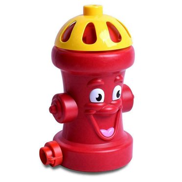 Water Sprinkler For Kids With Rotating Spray Nozzles Attaches To Garden Hose Fun Summer Outside
