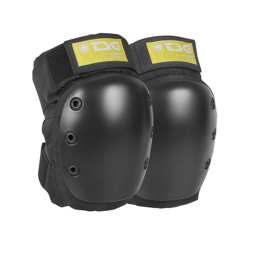 TSG All Ground Knee Pads Hardshell EVA Foam PE Cap Certified for Vert/Park Safet