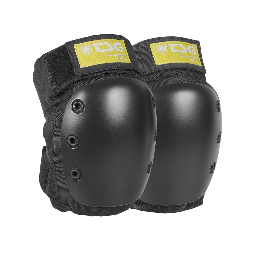 TSG All Ground Knee Pads Hardshell EVA Foam PE Cap Certified for Vert/Park Safet