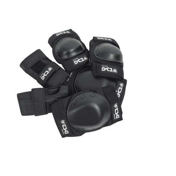 TSG Basic Pad Set Knee Elbow Wrist Black L