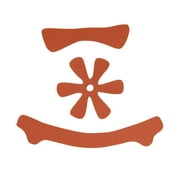 TSG Meta Helmet Pad Kit DC - S (Orange) - Replacement Basic Padding for Meta Helmet, Die-Cut Quality