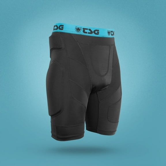 TSG - Protective Shorts - Crash Pant All Terrain - Black - Trail, All Mountain