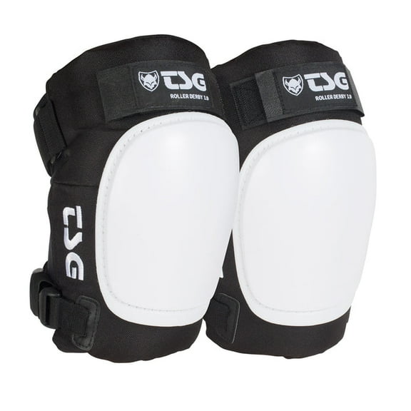 TSG Roller Derby 3.0 Kneepads Hardshell knee protection with EVA foam, ergonomic fit, anti-slip design, easy on-off straps & certified impact safety.