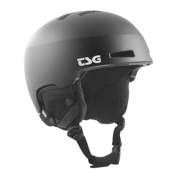 TSG SKI & Snowboarding Tweak Satin Black, Hard-shell Helmet, For Unisex Adult