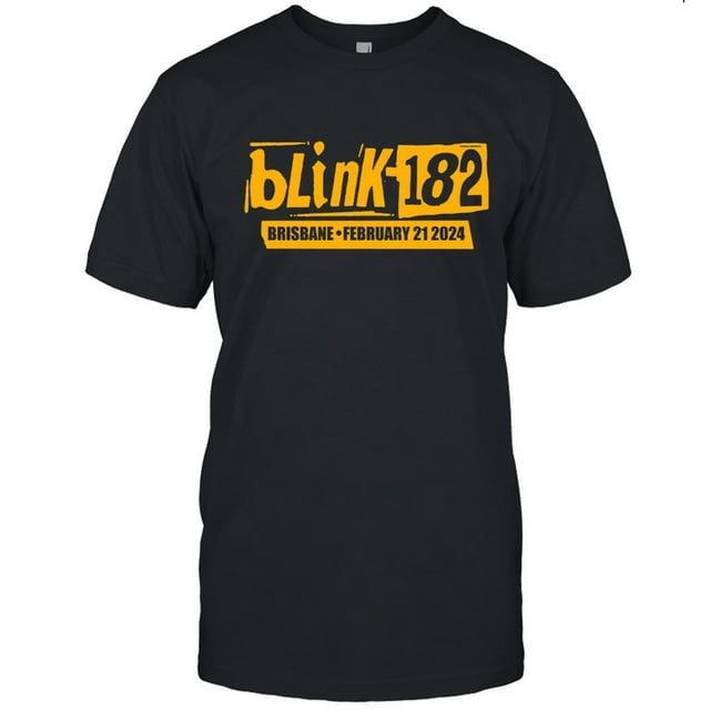 TSHIRTBlink182 21 Feb, 2024 Brisbane, Queensland AUS Special Shirt