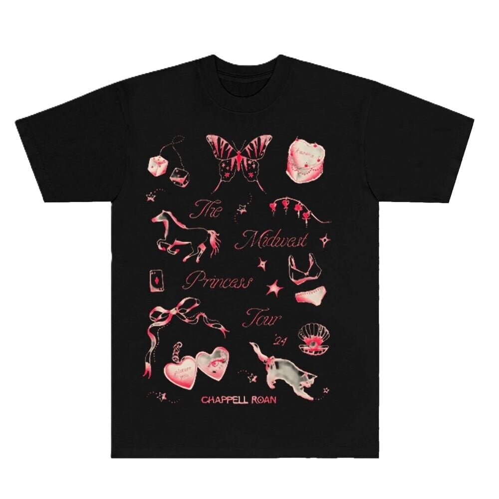 TSHIRTChappell Roan 2024 Midwest Princess Tour Tshirt PA0310_38
