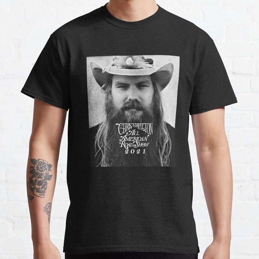 TSHIRTChris Stapleton 2024 Tour Shirt, All American Road Show Shirt